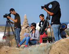 L'équipe de tournage